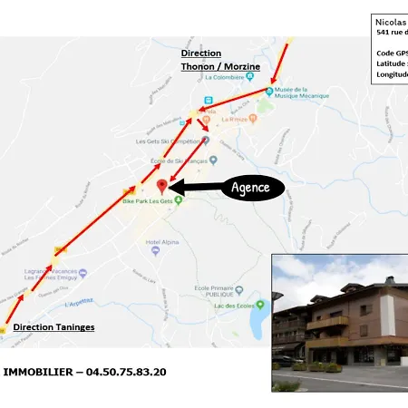 De Prestige Aux Gets - 4 Chambres, 10 Couchages, Proche Pistes Et Centre - Fr-1-623-66 *